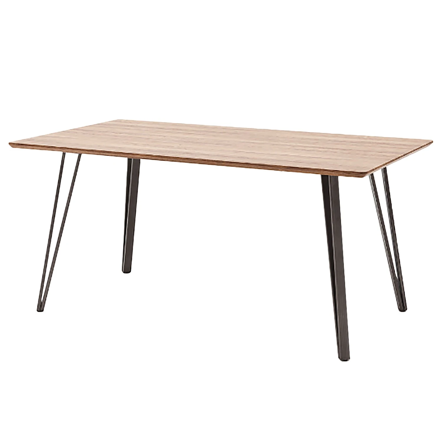 Red Living Esstisch North - Wildeiche Dekor / Schwarz 1 Red Living Esstisch North - Wildeiche Dekor / Schwarz