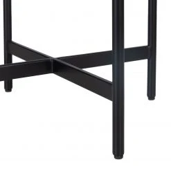 Studio Copenhagen Beistelltisch Abee II - Marmor / Metall - Marmor Schwarz / Schwarz -Wohnzimmermöbel boutique en ligne 1000345471 220919 035 DETAILS P000000001000345471