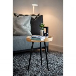 WENKO Beistelltisch Loft - Bambus massiv / Metall - Bambus / Schwarz -Wohnzimmermöbel boutique en ligne 1000345609 220412 021 MOOD DETAILS P000000001000345609 mood