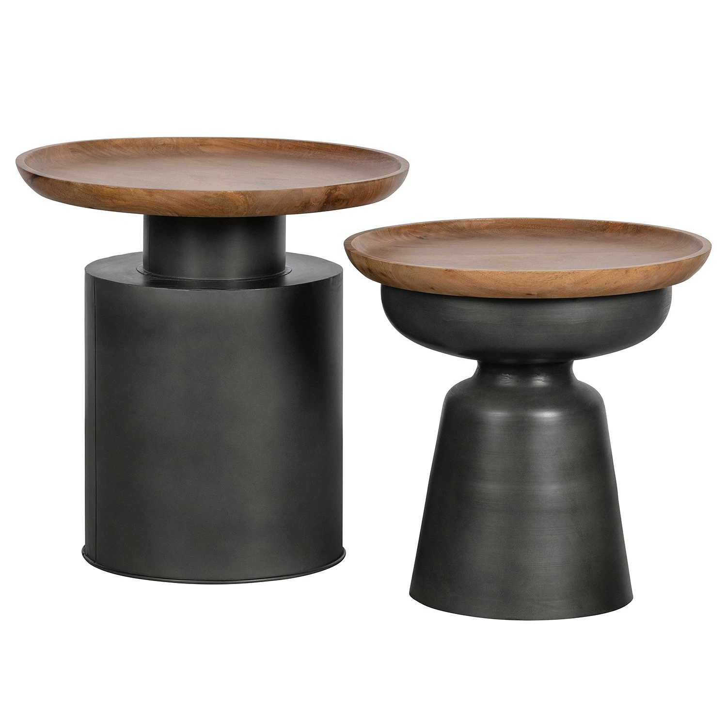 Red Living Beistelltisch Sethos I - Mango massiv / Metall - Mango / Schwarz 3 Red Living Beistelltisch Sethos I - Mango massiv / Metall - Mango / Schwarz – Bild 3