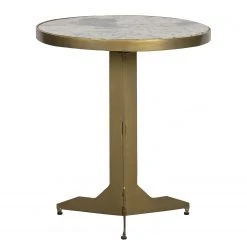 Red Living Beistelltisch Neerpelt - Marmor / Metall - Marmor Weiß / Messing -Wohnzimmermöbel boutique en ligne 1000345816 220428 030 DETAILS P000000001000345816