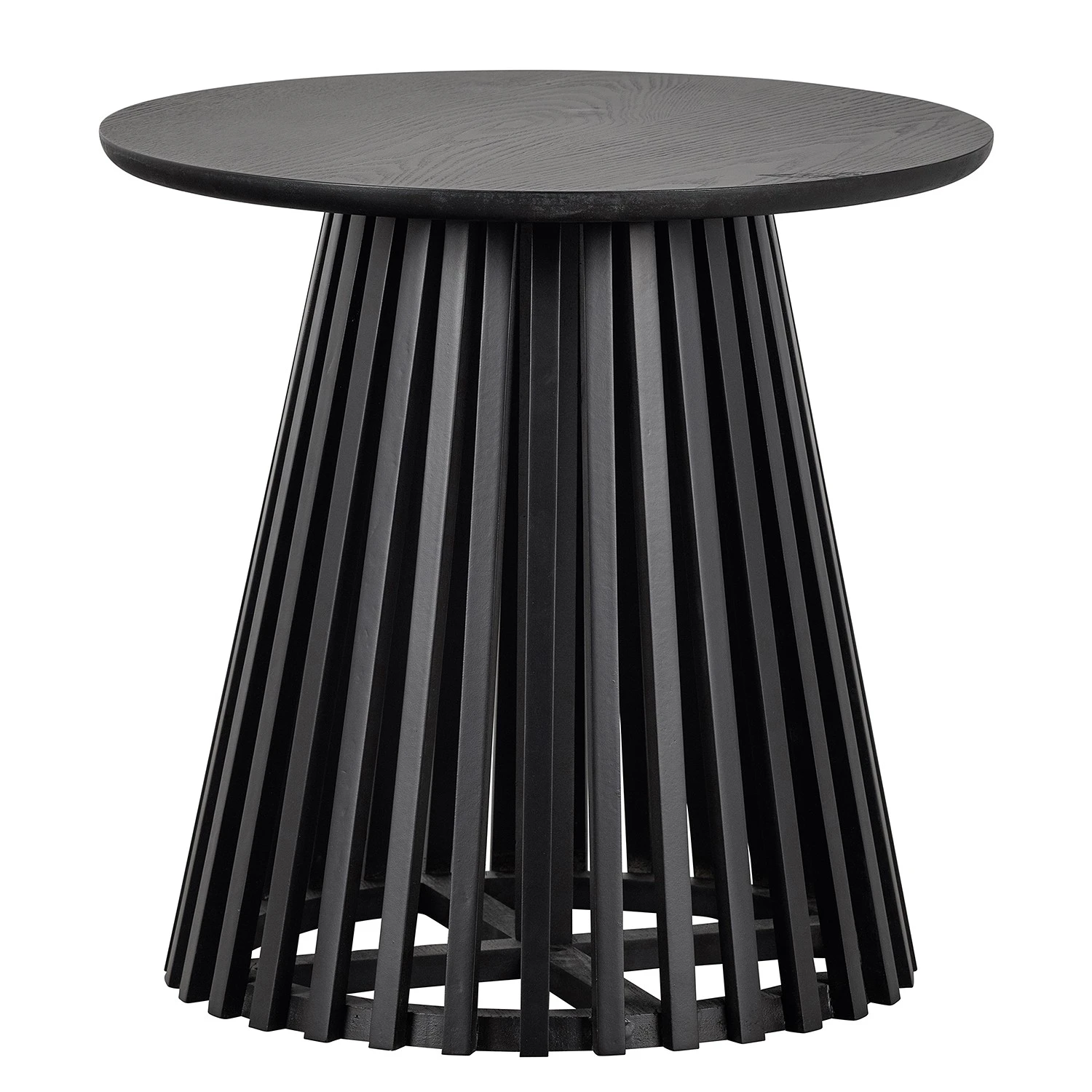 Red Living Beistelltisch Velur - Kiefer teilmassiv - Kiefer Schwarz 2 Red Living Beistelltisch Velur - Kiefer teilmassiv - Kiefer Schwarz – Bild 2