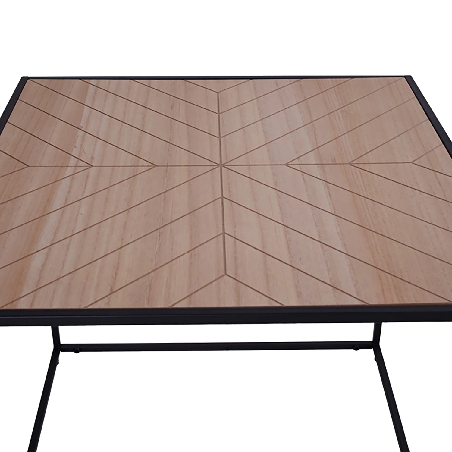 Red Living Couchtisch Talisay - Echtholzfurnier / Metall - Paulownia / Schwarz 5 Red Living Couchtisch Talisay - Echtholzfurnier / Metall - Paulownia / Schwarz – Bild 5