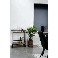 Red Living Servierwagen Arette - Eiche Dekor / Schwarz -Wohnzimmermöbel boutique en ligne 1000345904 220428 021 MOOD DETAILS P000000001000345904 mood