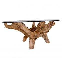 Naturoo Couchtisch Slobo - Glas / Teak massiv - Teak 10 Naturoo Couchtisch Slobo - Glas / Teak massiv - Teak -Wohnzimmermöbel boutique en ligne 1000345914 220428 050 DETAILS P000000001000345914