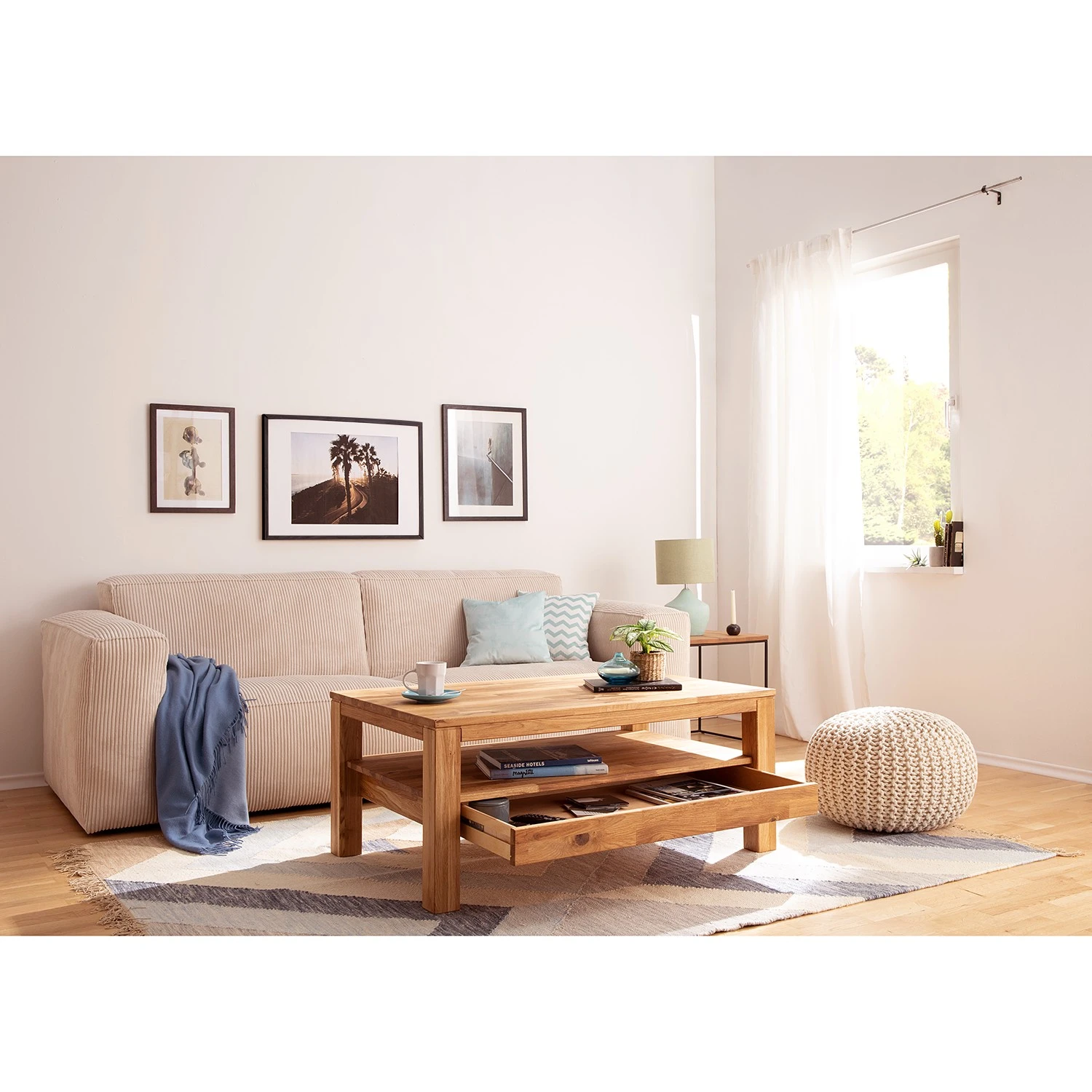 Ars Natura Couchtisch AlvestaWOOD - Eiche 2 Ars Natura Couchtisch AlvestaWOOD - Eiche – Bild 2