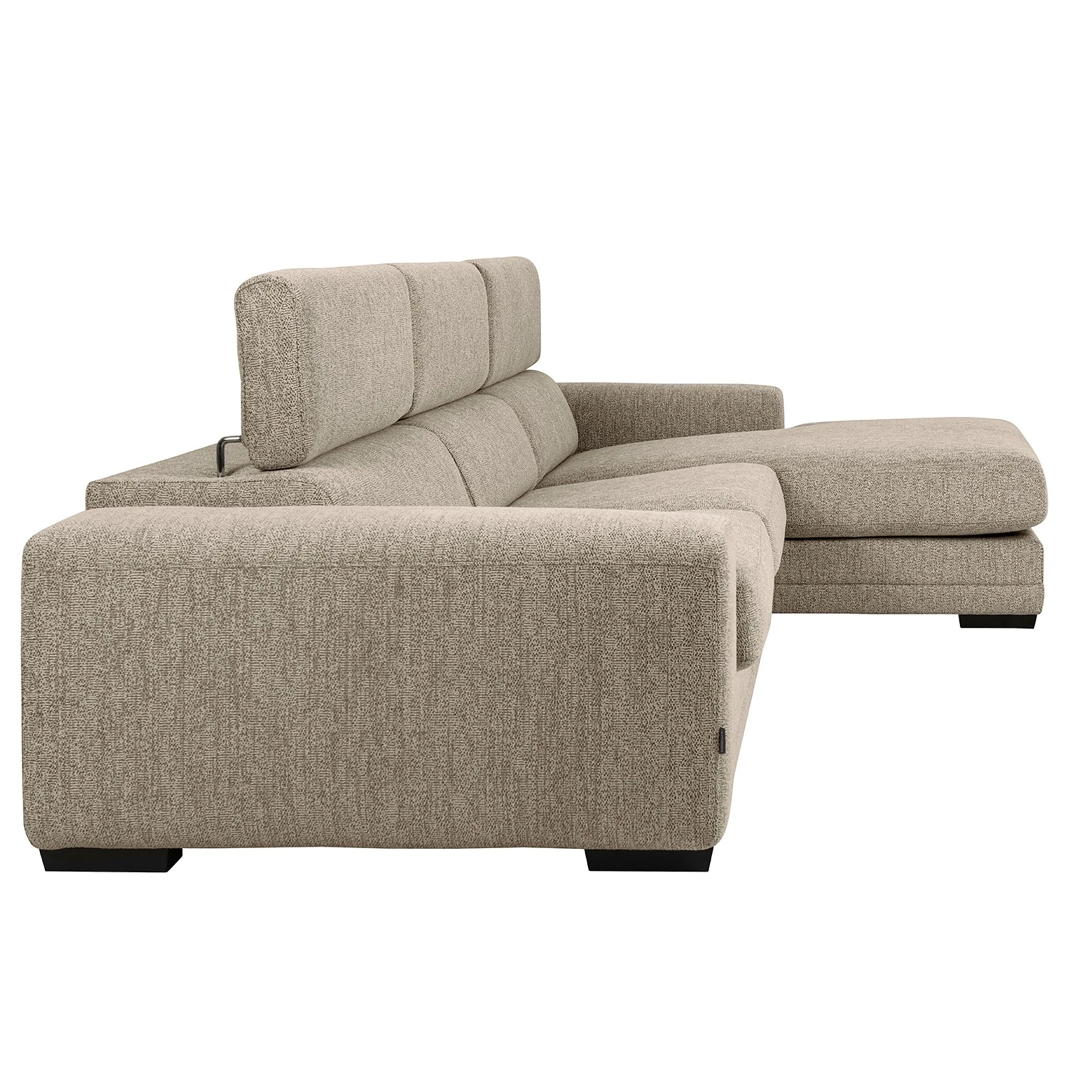 Loftscape Ecksofa Penpont - Flachgewebe Kaja: Anthrazit - Longchair davorstehend rechts 7 Loftscape Ecksofa Penpont - Flachgewebe Kaja: Anthrazit - Longchair davorstehend rechts – Bild 7