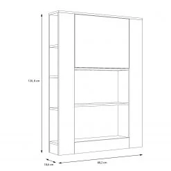 Fredriks Sekretär Warner - Weiß -Wohnzimmermöbel boutique en ligne 1000348135 220505 500 SKETCH DETAILS P000000001000348135 sketch