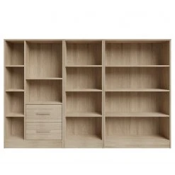 Fredriks Regalwand Wardell (3-teilig) - Eiche Sonoma Dekor 12 Fredriks Regalwand Wardell (3-teilig) - Eiche Sonoma Dekor -Wohnzimmermöbel boutique en ligne 1000348162 220505 031 DETAILS P000000001000348162