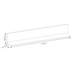 Ridgevalley Wandboard Shutter - Eiche Dekor -Wohnzimmermöbel boutique en ligne 1000348672 220505 500 SKETCH DETAILS P000000001000348672 sketch