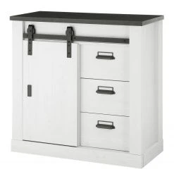 Ridgevalley Kommode Shutter II - Pinie Weiß Dekor