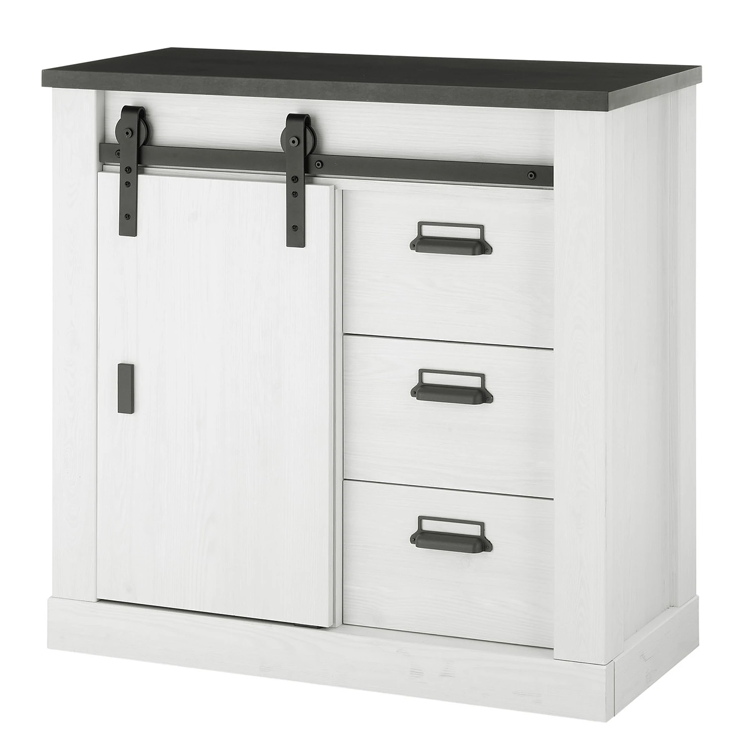 Ridgevalley Kommode Shutter II - Pinie Weiß Dekor 1 Ridgevalley Kommode Shutter II - Pinie Weiß Dekor