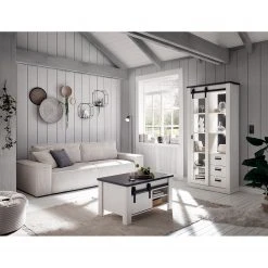 Ridgevalley Vitrinenschrank Shutter - Pinie Weiß Dekor 13 Ridgevalley Vitrinenschrank Shutter - Pinie Weiß Dekor -Wohnzimmermöbel boutique en ligne 1000348680 220505 021 MOOD DETAILS P000000001000348680 mood