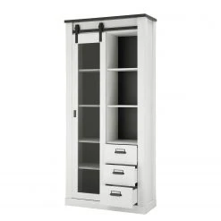 Ridgevalley Vitrinenschrank Shutter - Pinie Weiß Dekor 18 Ridgevalley Vitrinenschrank Shutter - Pinie Weiß Dekor -Wohnzimmermöbel boutique en ligne 1000348680 220505 050 DETAILS P000000001000348680