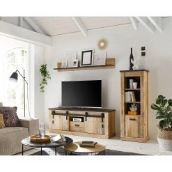 Ridgevalley Regal Shutter - Eiche Dekor -Wohnzimmermöbel boutique en ligne 1000348689 220505 023 MOOD DETAILS P000000001000348689 mood