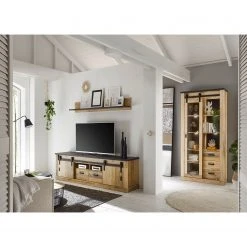 Ridgevalley Vitrinenschrank Shutter - Eiche Dekor -Wohnzimmermöbel boutique en ligne 1000348691 220505 021 MOOD DETAILS P000000001000348691 mood