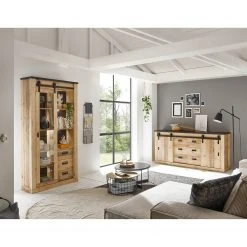 Ridgevalley Vitrinenschrank Shutter - Eiche Dekor -Wohnzimmermöbel boutique en ligne 1000348691 220505 022 MOOD DETAILS P000000001000348691 mood