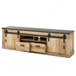 Ridgevalley TV-Lowboard Shutter II - Eiche Dekor -Wohnzimmermöbel boutique en ligne 1000348694 220505 040 DETAILS P000000001000348694