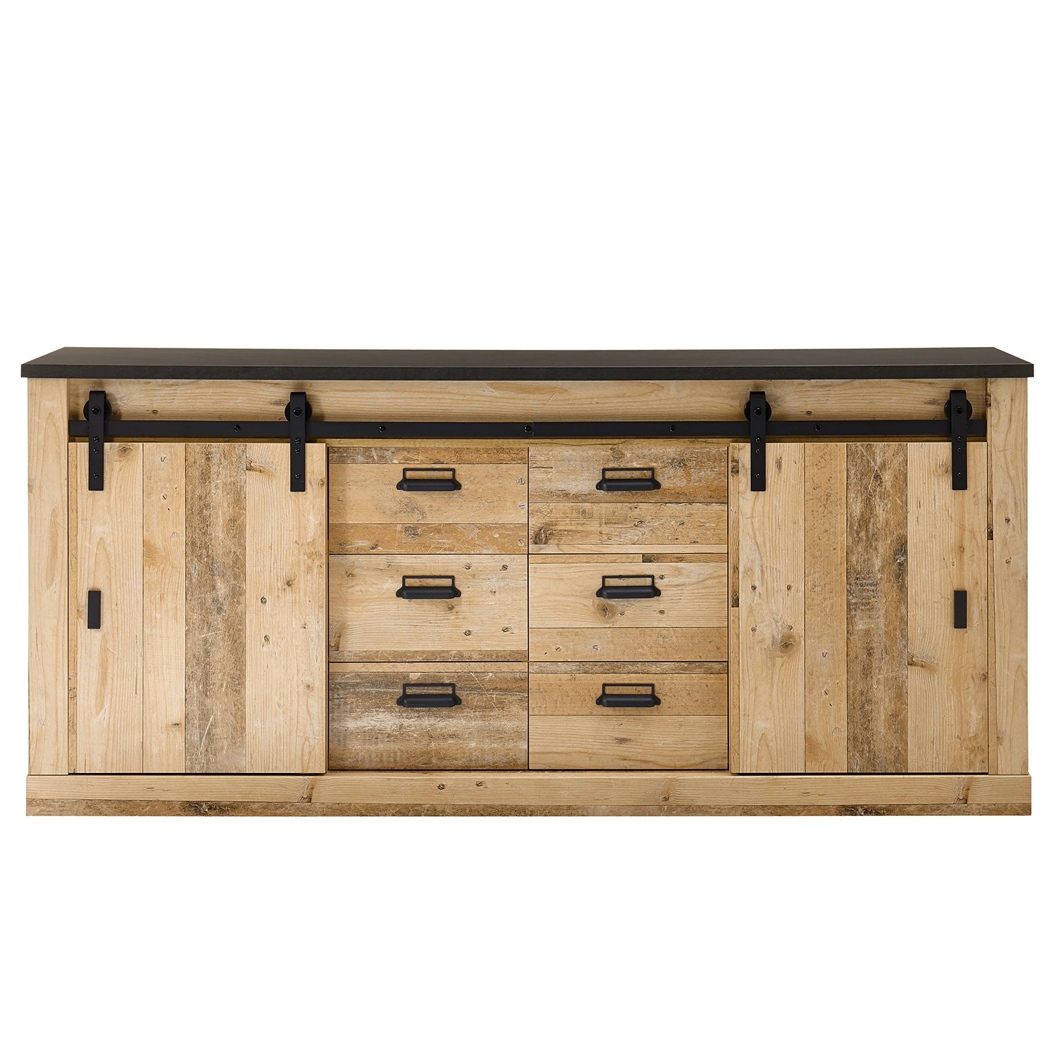 Ridgevalley Sideboard Shutter II - Eiche Dekor 4 Ridgevalley Sideboard Shutter II - Eiche Dekor – Bild 4