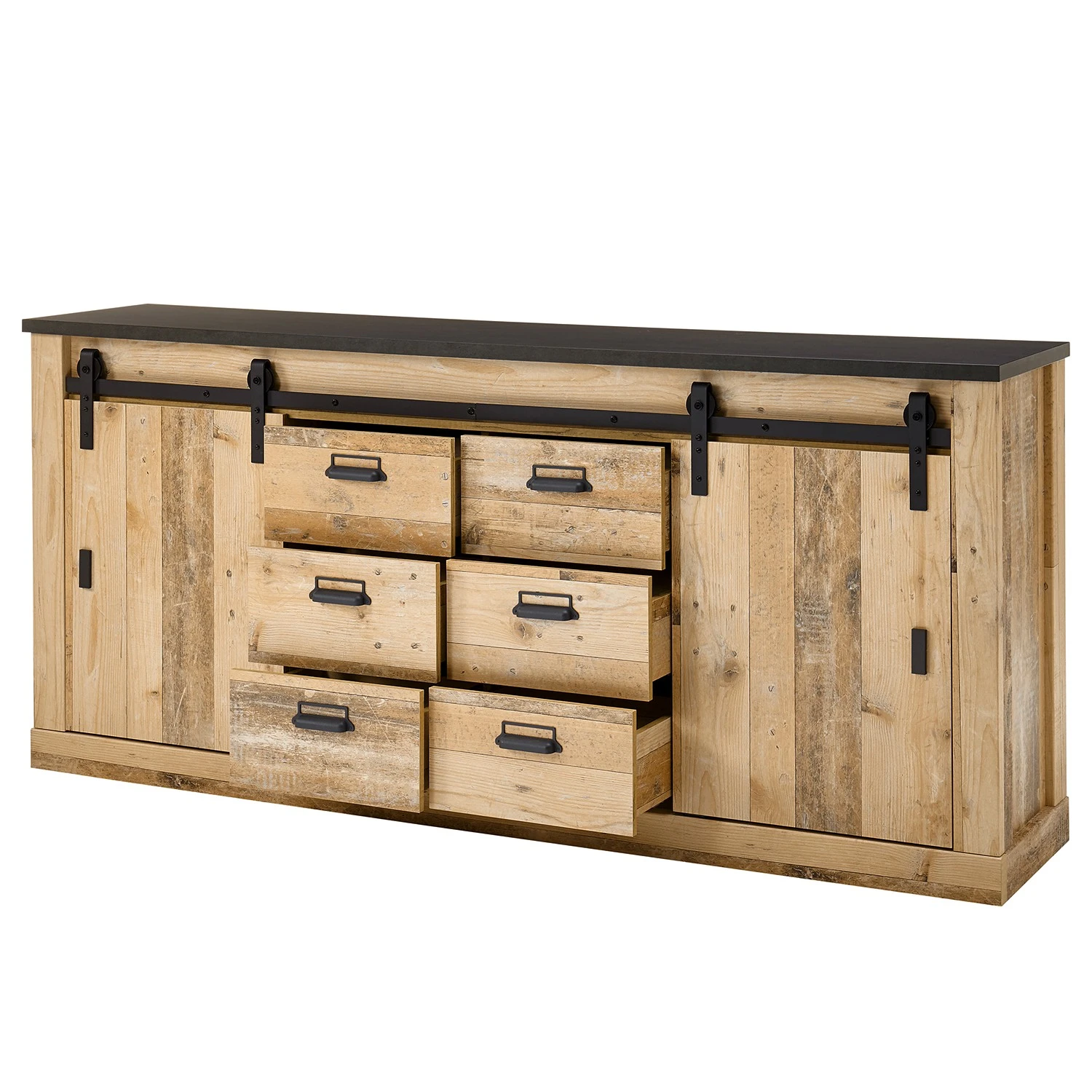 Ridgevalley Sideboard Shutter II - Eiche Dekor 5 Ridgevalley Sideboard Shutter II - Eiche Dekor – Bild 5