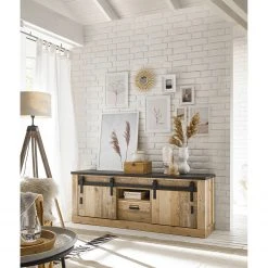 Ridgevalley Wohnwand Shutter III (4-teilig) - Eiche Dekor 21 Ridgevalley Wohnwand Shutter III (4-teilig) - Eiche Dekor -Wohnzimmermöbel boutique en ligne 1000348724 220505 022 MOOD DETAILS P000000001000348724 mood