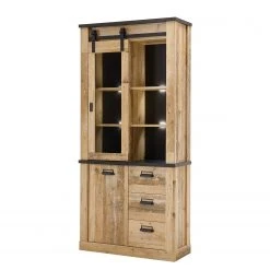 Ridgevalley Wohnwand Shutter III (4-teilig) - Eiche Dekor 24 Ridgevalley Wohnwand Shutter III (4-teilig) - Eiche Dekor -Wohnzimmermöbel boutique en ligne 1000348724 220505 030 DETAILS P000000001000348724