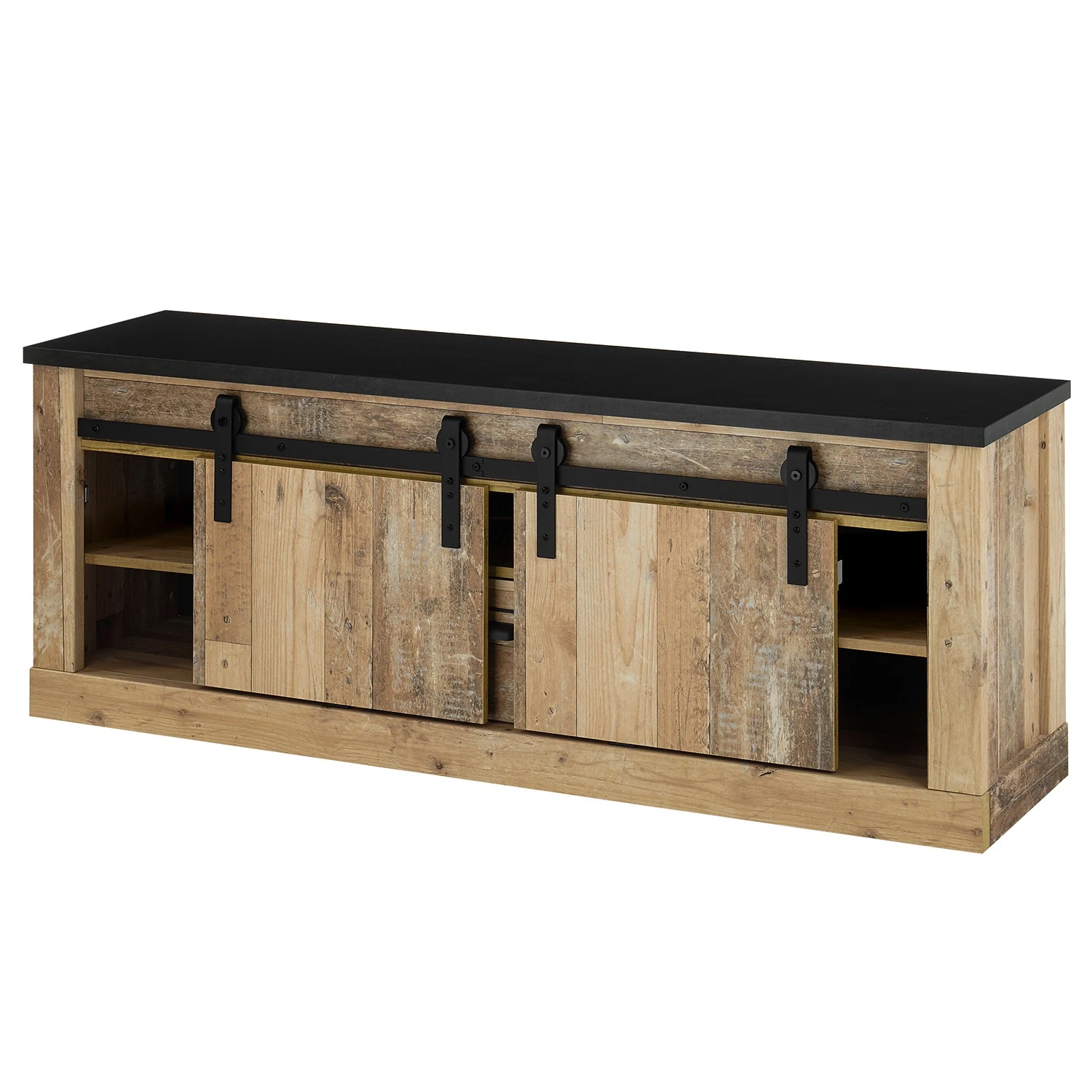 Ridgevalley Wohnwand Shutter III (4-teilig) - Eiche Dekor 10 Ridgevalley Wohnwand Shutter III (4-teilig) - Eiche Dekor – Bild 10