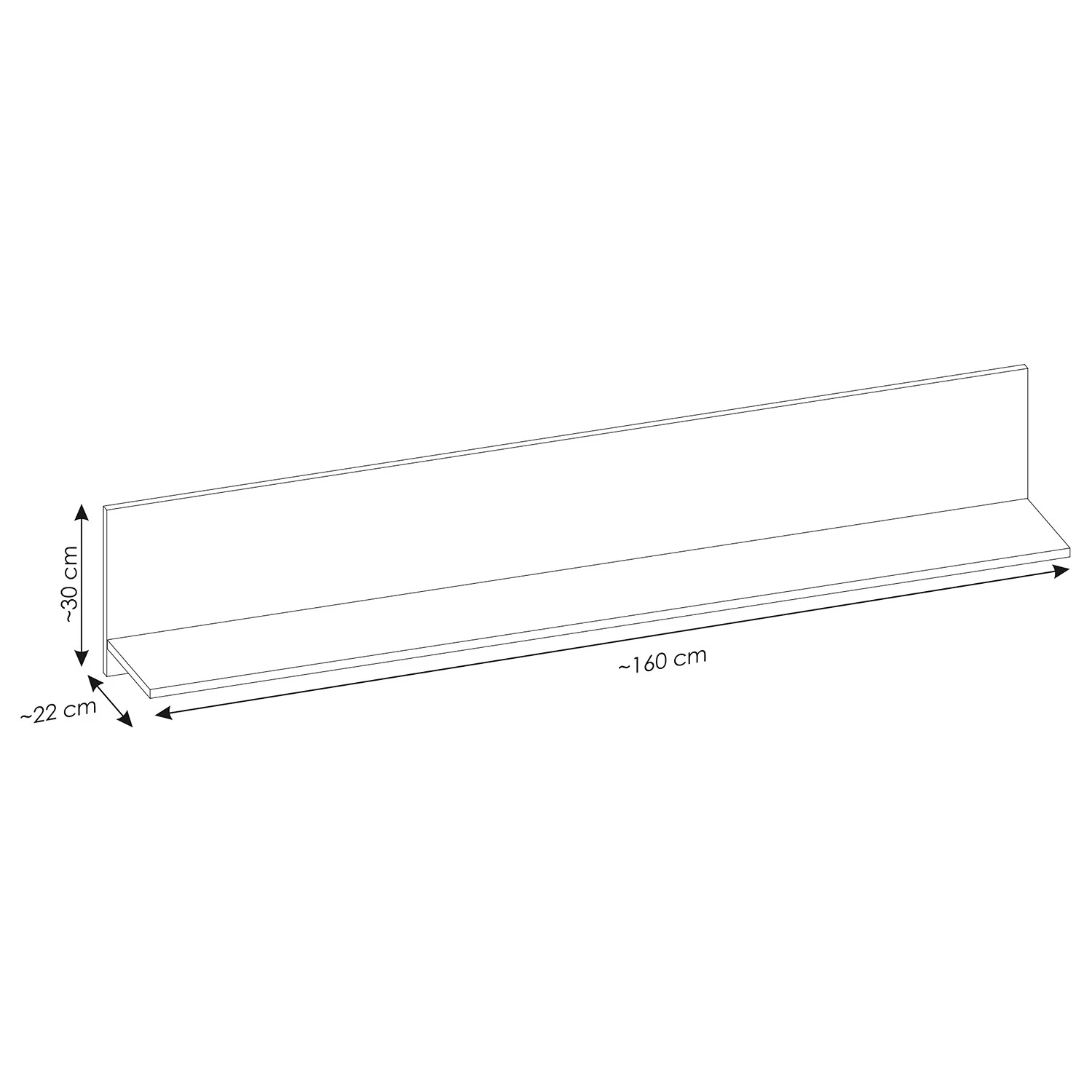 Ridgevalley Wohnwand Shutter I (3-teilig) - Pinie Weiß Dekor 15 Ridgevalley Wohnwand Shutter I (3-teilig) - Pinie Weiß Dekor – Bild 15