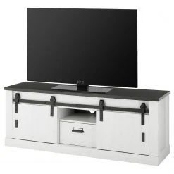 Ridgevalley Wohnwand Shutter III (4-teilig) - Pinie Weiß Dekor -Wohnzimmermöbel boutique en ligne 1000348734 220505 040 DETAILS P000000001000348734