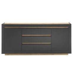 Loftscape Sideboard Accra - Anthrazit / Eiche Dekor 12 Loftscape Sideboard Accra - Anthrazit / Eiche Dekor -Wohnzimmermöbel boutique en ligne 1000348819 220506 030 DETAILS P000000001000348819