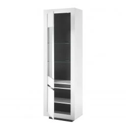 Loftscape Standvitrine Accra - Weiß / Anthrazit -Wohnzimmermöbel boutique en ligne 1000348823 220506 031 DETAILS P000000001000348823