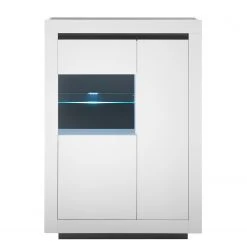 Loftscape Wohnwand Accra III (3-teilig) - Weiß / Anthrazit -Wohnzimmermöbel boutique en ligne 1000348831 220506 034 DETAILS P000000001000348831