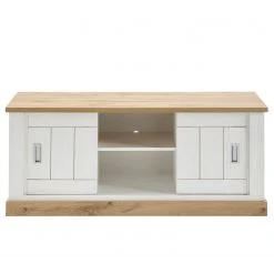 Ridgevalley Wohnwand Ollezy II (4-teilig) - Pinie Weiß Dekor / Eiche Wotan Dekor -Wohnzimmermöbel boutique en ligne 1000349814 220511 031 DETAILS P000000001000349814