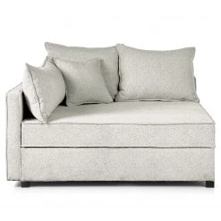 Studio Copenhagen 3-Sitzer Bigsofa ALON cosy - Webstoff Raya: Silber -Wohnzimmermöbel boutique en ligne 1000349867 220722 110 DETAILS P000000001000349867