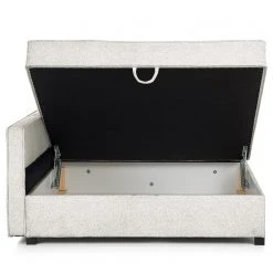 Studio Copenhagen 3-Sitzer Bigsofa ALON cosy - Webstoff Raya: Silber -Wohnzimmermöbel boutique en ligne 1000349867 220722 230 DETAILS P000000001000349867