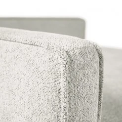 Studio Copenhagen 3-Sitzer Bigsofa ALON cosy - Webstoff Raya: Silber -Wohnzimmermöbel boutique en ligne 1000349867 220722 250 DETAILS P000000001000349867