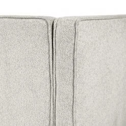 Studio Copenhagen 3-Sitzer Bigsofa ALON cosy - Webstoff Raya: Silber -Wohnzimmermöbel boutique en ligne 1000349867 220722 310 DETAILS P000000001000349867
