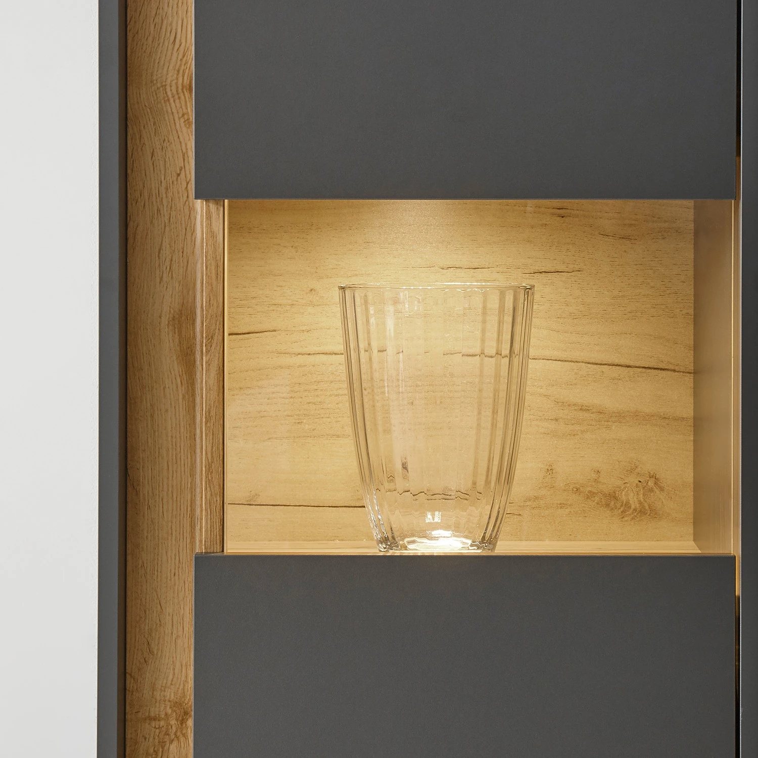 Norrwood Wohnwand Olon III (3-teilig) - Anthrazit 11 Norrwood Wohnwand Olon III (3-teilig) - Anthrazit – Bild 11