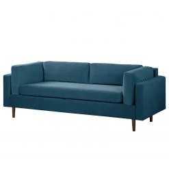 Norrwood Sofa Sesame (3-Sitzer) - Samt Vaia: Marineblau