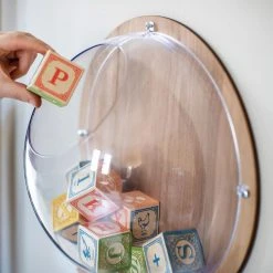 Koziol Wandregal Orion II - Walnuss massiv - Walnuss / Walnuss Hell - Durchmesser: 34 cm -Wohnzimmermöbel boutique en ligne 1000351813 220510 021 MOOD DETAILS P000000001000351813 mood