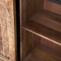 Red Living Highboard Toleos - Mango sägerau massiv / Eisen - Mangoholz / Schwarz 12 Red Living Highboard Toleos - Mango sägerau massiv / Eisen - Mangoholz / Schwarz -Wohnzimmermöbel boutique en ligne 1000352069 220520 050 DETAILS P000000001000352069