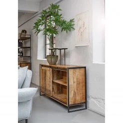 Red Living Sideboard Toleos - Mango sägerau massiv / Eisen - Mangoholz / Schwarz 11 Red Living Sideboard Toleos - Mango sägerau massiv / Eisen - Mangoholz / Schwarz -Wohnzimmermöbel boutique en ligne 1000352070 220520 022 MOOD DETAILS P000000001000352070 mood