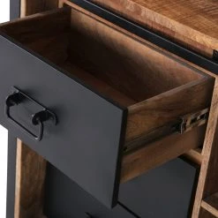 Red Living TV-Lowboard Toleos - Mango sägerau massiv / Eisen - Mangoholz / Schwarz 20 Red Living TV-Lowboard Toleos - Mango sägerau massiv / Eisen - Mangoholz / Schwarz -Wohnzimmermöbel boutique en ligne 1000352071 220520 045 DETAILS P000000001000352071