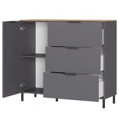 Germania Kommode California I - Graphit 15 Germania Kommode California I - Graphit -Wohnzimmermöbel boutique en ligne 1000352101 220512 031 DETAILS P000000001000352101