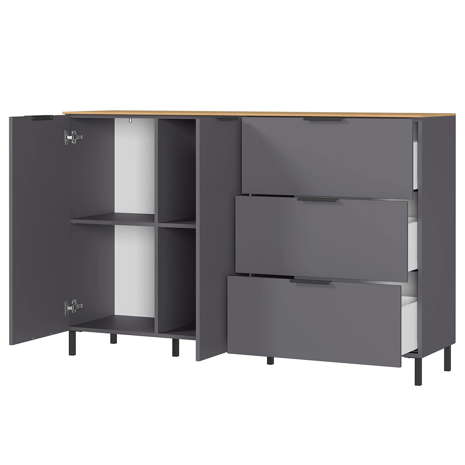 Germania Sideboard California I - Graphit 6 Germania Sideboard California I - Graphit – Bild 6