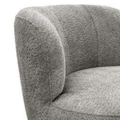 Loftscape Sessel Union - Chenille Cady: Hellgrau - Ohne Hocker -Wohnzimmermöbel boutique en ligne 1000352282 220525 090 DETAILS P000000001000352282