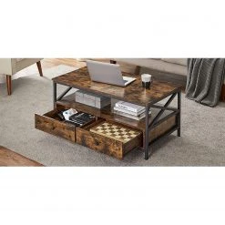 Red Living Couchtisch Molalla II - Braun / Schwarz -Wohnzimmermöbel boutique en ligne 1000353400 220601 024 MOOD DETAILS P000000001000353400 mood