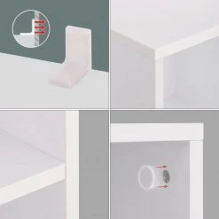 Loftscape Regal Towanda - Weiß -Wohnzimmermöbel boutique en ligne 1000353403 220601 034 DETAILS P000000001000353403