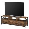 Red Living TV-Lowboard Molalla I - Braun / Schwarz