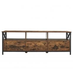 Red Living TV-Lowboard Molalla I - Braun / Schwarz -Wohnzimmermöbel boutique en ligne 1000353405 220601 030 DETAILS P000000001000353405